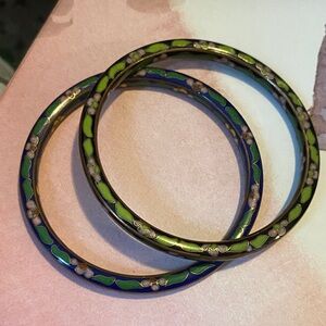 Cloisonne Bangle Set